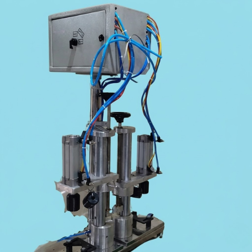 Semi Automatic Double Head Collar Fitting Machine